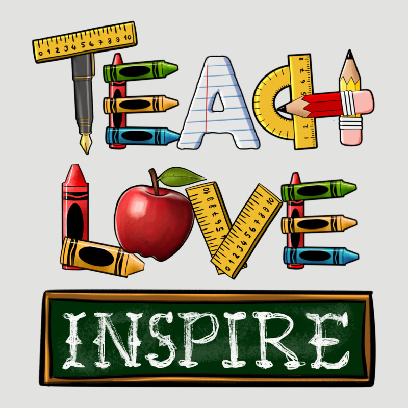 Teach Love Inspire Classic Tee by BarkalooDesign | Teevron