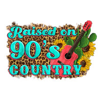raised 90's country guitar cactus sunflower's | Teevron