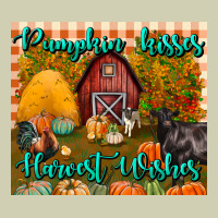Pumpkin Kisses Harvest Wishes Tumbler Heavy Core Tee | Teevron