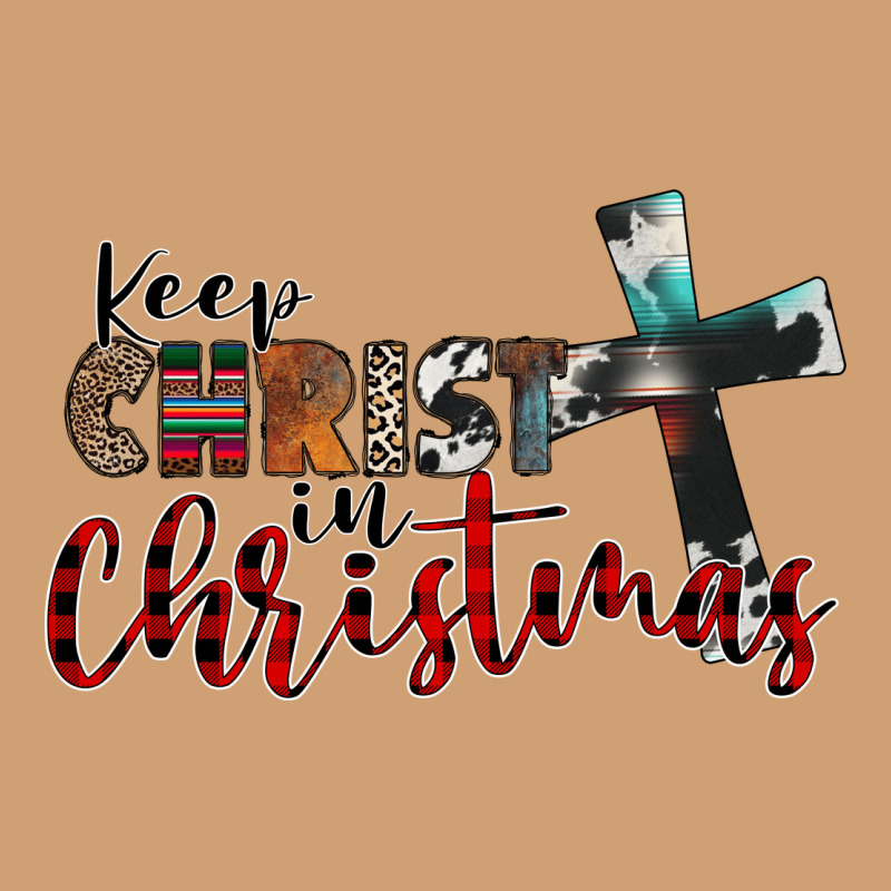 Keep Christ In Christmas Vintage Tee by CowhideDigitalArt | Teevron