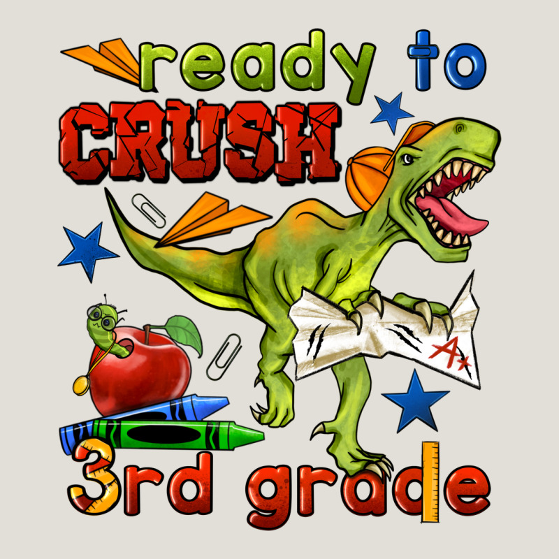 Ready To Crush 3rd Grade Heavy Core Tee by BundleAndBundleShop | Teevron