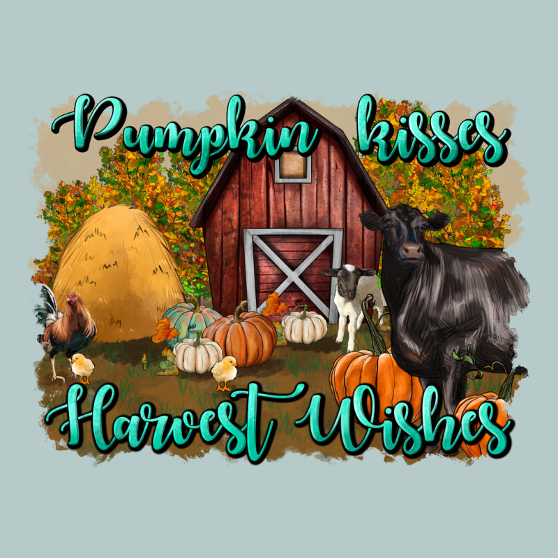Pumpkin Kisses Harvest Wishes Heavy Core Tee by BundleAndBundleShop | Teevron