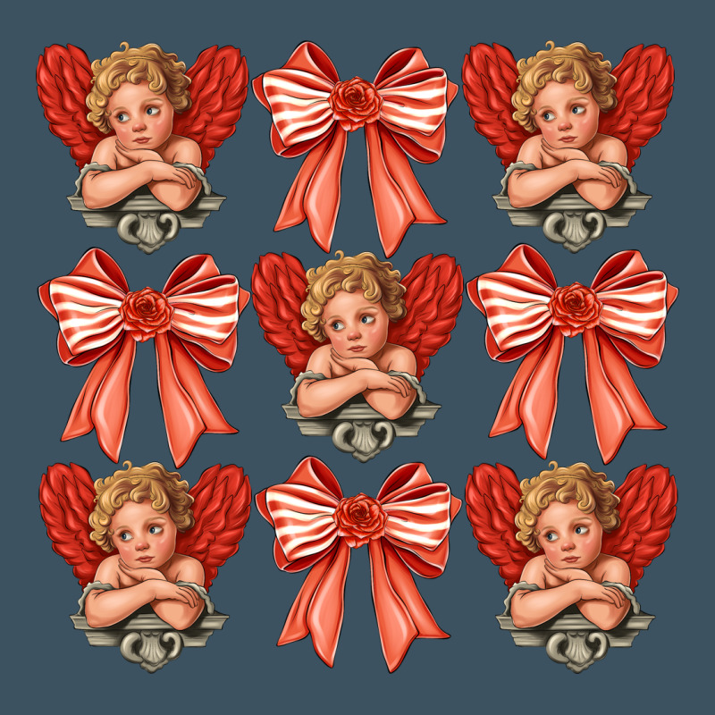 Valentines Eros And Bow Urban Heavy Tee by CowhideDigitalArt | Teevron