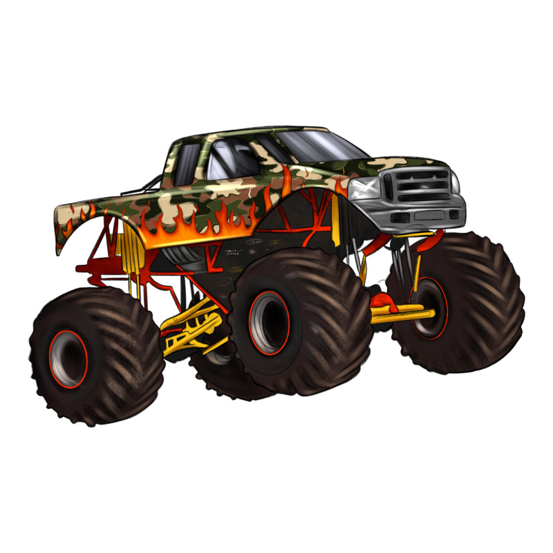 Monster Truck Ladies Tee by Artiststas | Teevron
