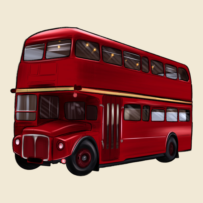 Double Decker Bus Ladies Tee by Artiststas | Teevron