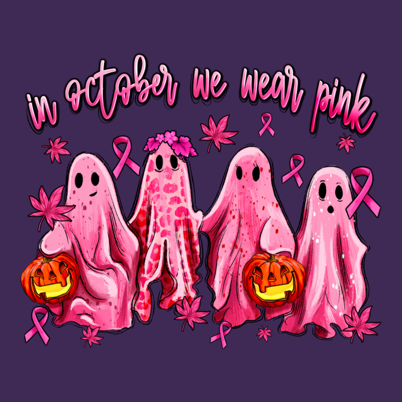 In October We Wear Pink Ghosts Premium Hoodie by AdoDesignShop | Teevron