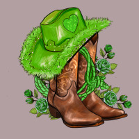 Green  Cowgirl And Roses Vintage Hoodie | Teevron