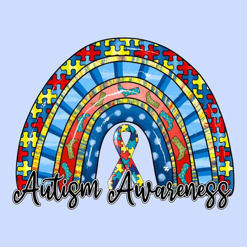 Autism Awareness Rainbow Urban Heavy Tee by RacoonDesign | Teevron