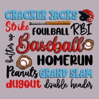 Baseball Typography Words Vintage Tee | Teevron