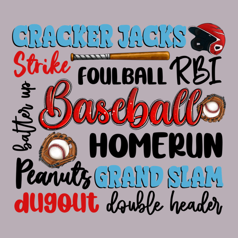 Baseball Typography Words Vintage Tee by Artiststas | Teevron