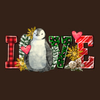 Christmas Penguin Love Heavy Core Tee | Teevron