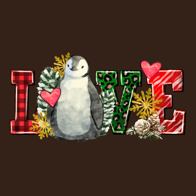 Christmas Penguin Love Heavy Core Tee by FaDigitalArtStudio | Teevron