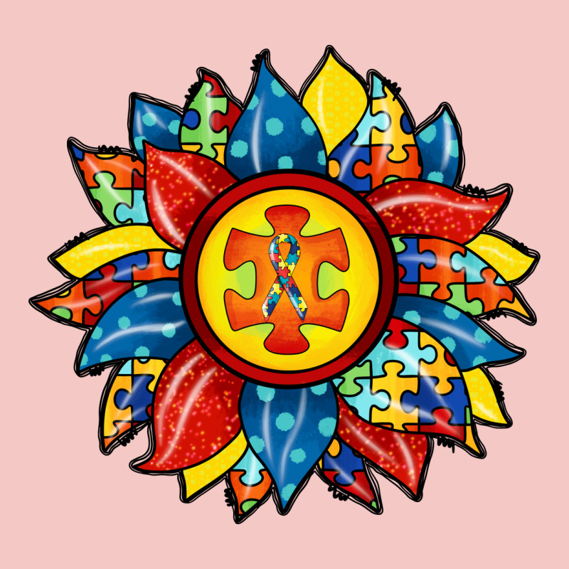 Autism Sunflower Urban Heavy Tee by RacoonDesign | Teevron