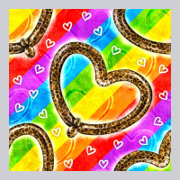 Pride Lgbtq Leopard Heart Balloons Pattern Classic Tee | Teevron