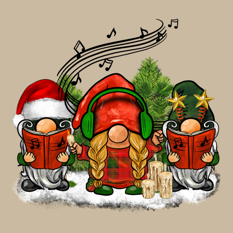 Christmas Choir Gnomes Long Sleeve Tee by BarkalooDesign | Teevron