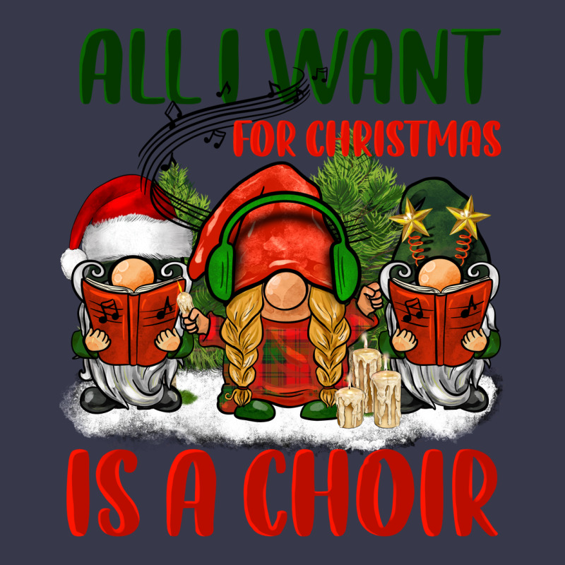 All I Want For Christmas Is A Choir Long Sleeve Tee by BarkalooDesign | Teevron