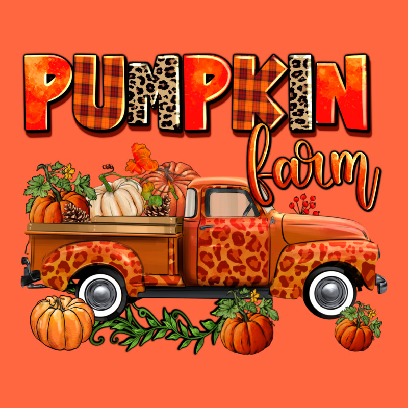 Pumpkin Farm Truck Premium Hoodie by AdoDesignShop | Teevron