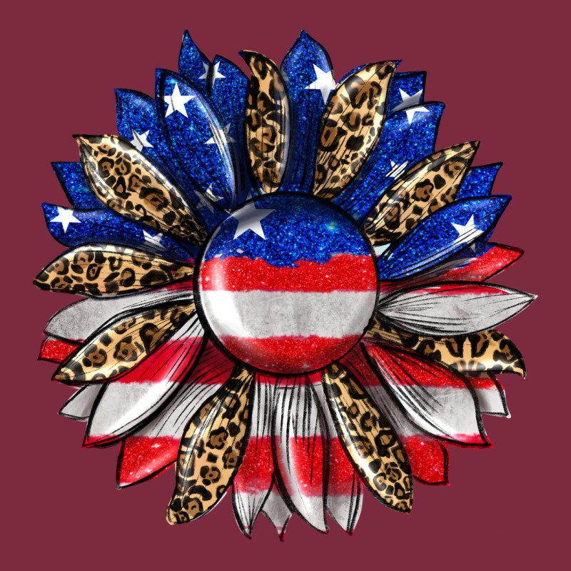American Flag Leopard Premium Hoodie by RanaPortraitStore | Teevron
