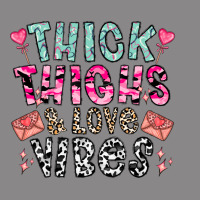 Thick Thighs And Love Vibes Vintage Tee | Teevron