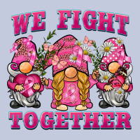 We Fight Together Breast Cancer Gnome Long Sleeve Tee | Teevron