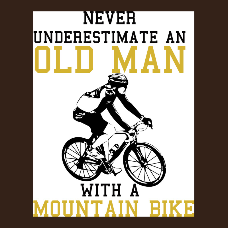 Never Underestimate An Old Man With A Mountain Bike Heavy Core Tee by Bettercallsaul | Teevron