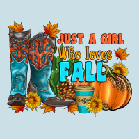 Jusa A Girl Who Loves Fall Ladies Tee | Teevron