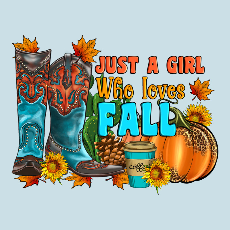 Jusa A Girl Who Loves Fall Ladies Tee by Artiststas | Teevron