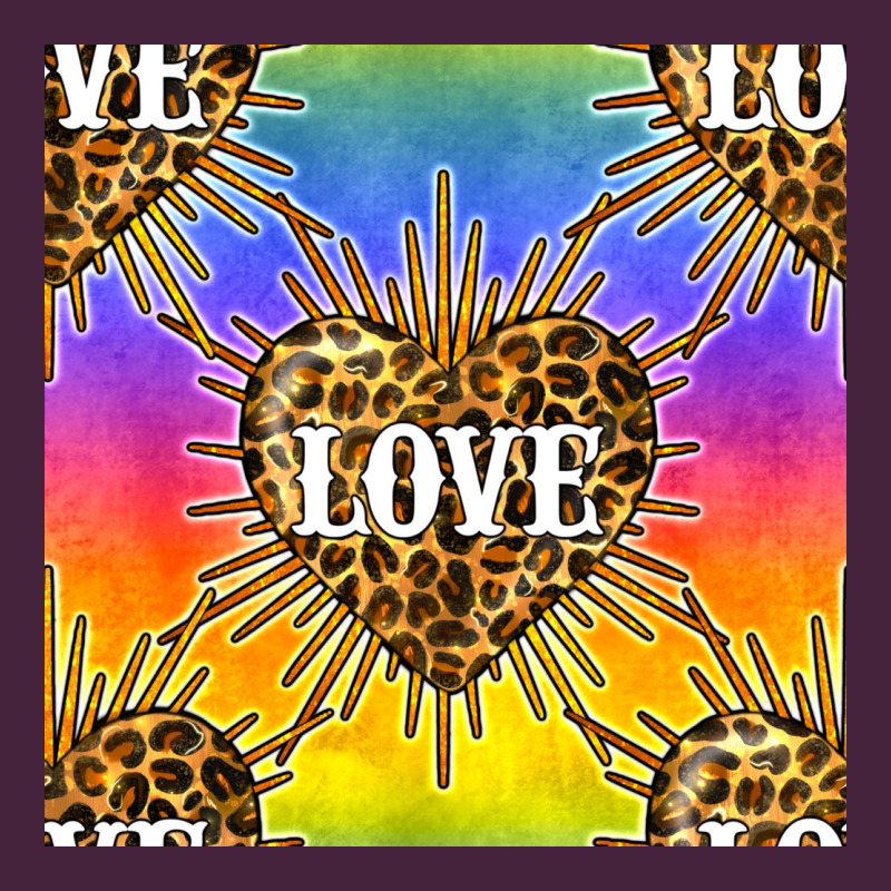 Pride Lgbtq Leopard Love Heart Seamless Pattern Classic Tee by BundleAndBundleShop | Teevron