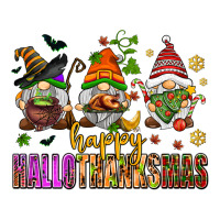 happy hallothanksmas gnomes | Teevron