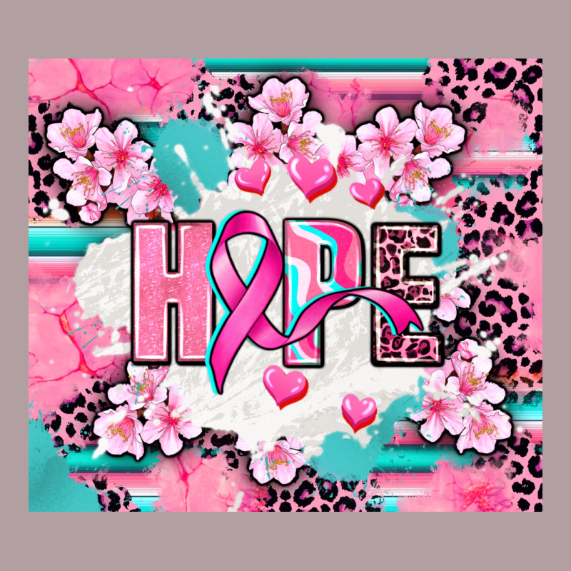 Hope Breast Cancer Vintage Hoodie by AdoDesignShop | Teevron