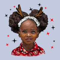 Christmas African Girl Long Sleeve Tee | Teevron