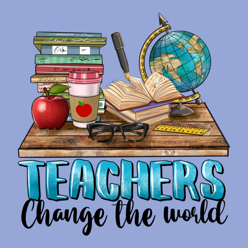 Teachers Change The World Classic Tee by BarkalooDesign | Teevron