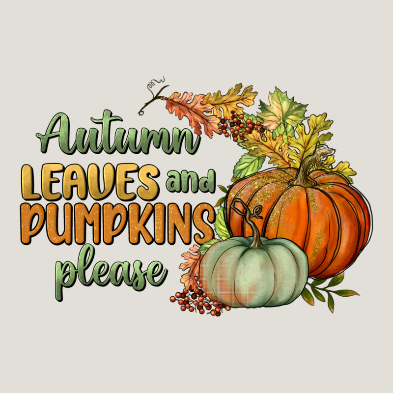 Autumn Leaves And Pumpkins Please Heavy Core Tee by BundleAndBundleShop | Teevron