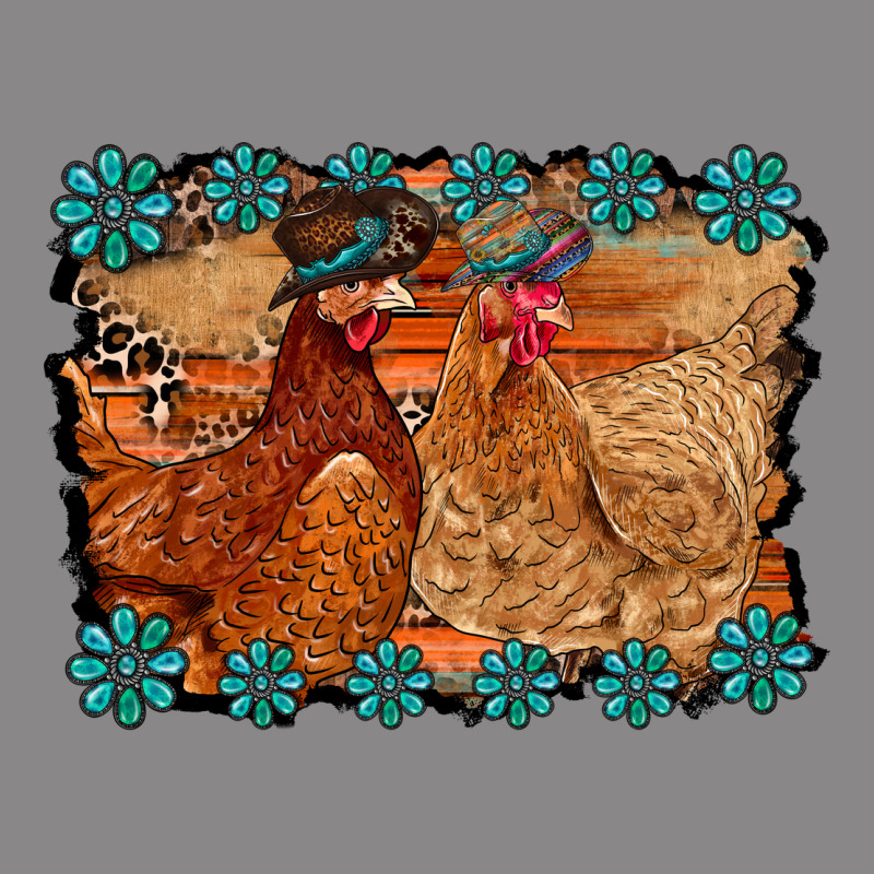 Chicken Western Vintage Tee by RacoonDesign | Teevron