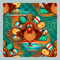 Thanksgiving  Turkey Seamless Pattern Heavy Core Tee | Teevron