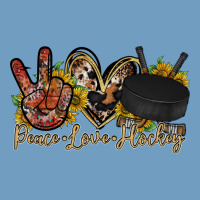 Peace Love Hockey Urban Heavy Tee | Teevron