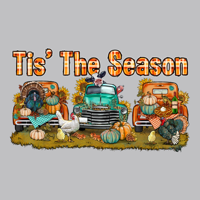 Thanksgiving Tis' The Season With Trucks Bbs Classic Tee by BundleAndBundleShop | Teevron