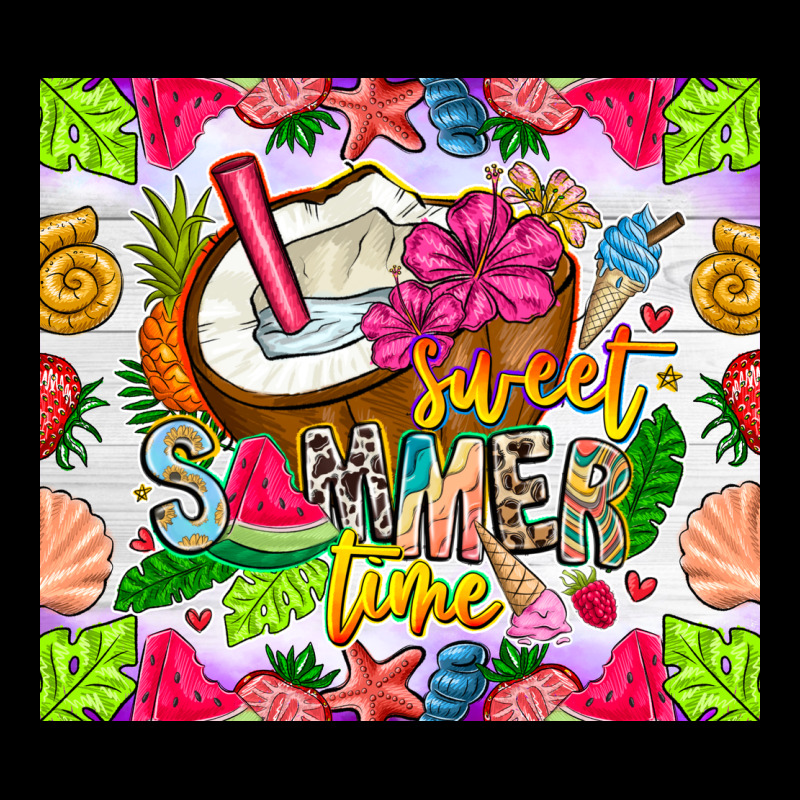 Summer Time Premium Tee by CowhideDigitalArt | Teevron