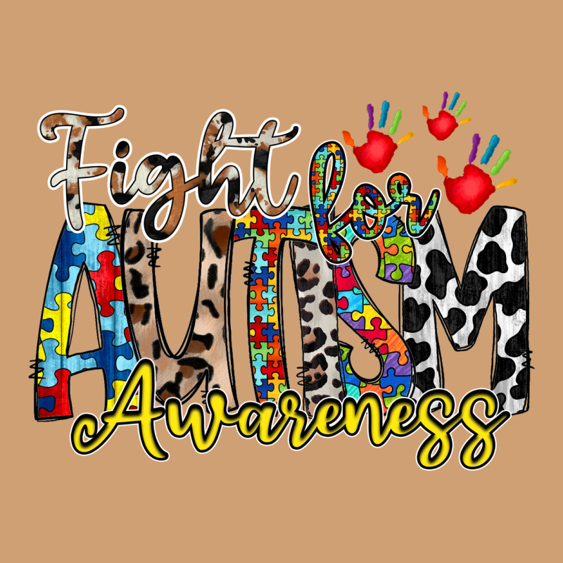 Fight For Autism Awareness Vintage Tee by RacoonDesign | Teevron