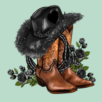 Black Cowgirl  And Roses Premium Hoodie | Teevron
