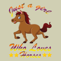 Just A Girl Who Loves Horses Heavy Core Tee | Teevron