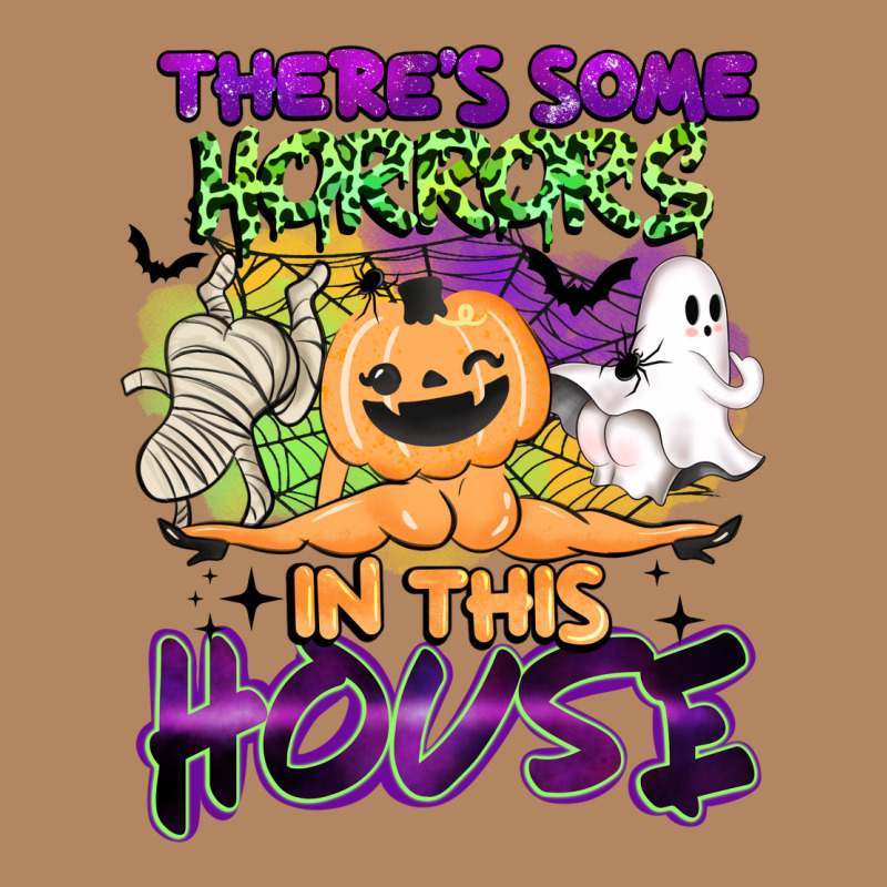 Theres Some Horrors In This House Long Sleeve Tee by BarkalooDesign | Teevron