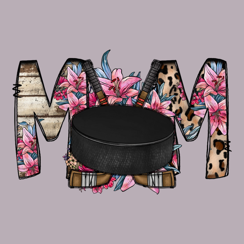 Mom Hockey Flower Vintage Tee by RacoonDesign | Teevron