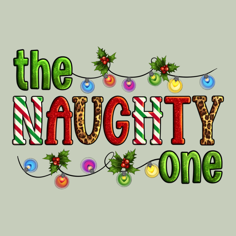 The Naughty One Christmas Ladies Tee by Artiststas | Teevron