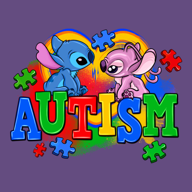 Autism Stitch With Lilo Vintage Hoodie by AdoDesignShop | Teevron