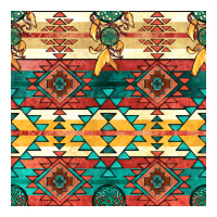 native american aztec seamless pattern | Teevron