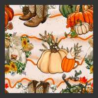 fall heifer seamless pattern | Teevron