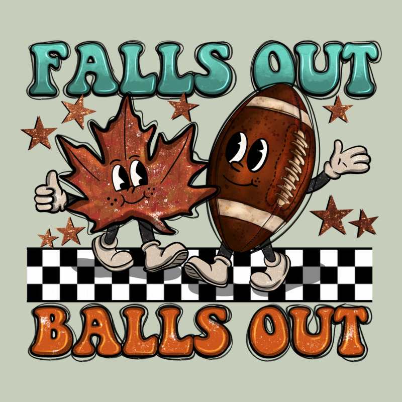 Falls Out Balls Out Long Sleeve Tee by BarkalooDesign | Teevron