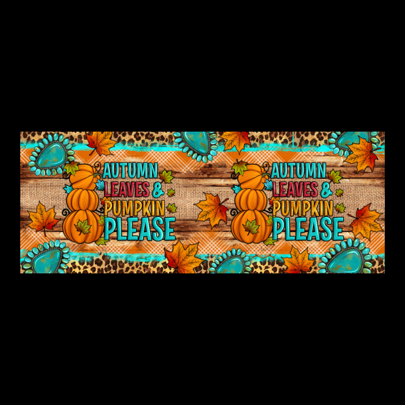 Autumn Leaves And Pumpkin Please 11 Oz Mug Ladies Tee by Artiststas | Teevron