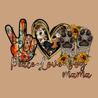 Peace Love Dog Mama Vintage Tee | Teevron